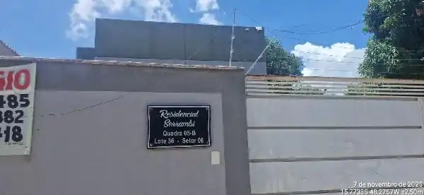 Apartamento em PARQUE DA BARRAGEM SETOR 06, AGUAS LINDAS DE GOIAS - GO
