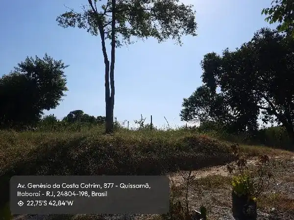 Terreno em QUISSAMA, ITABORAI - RJ
