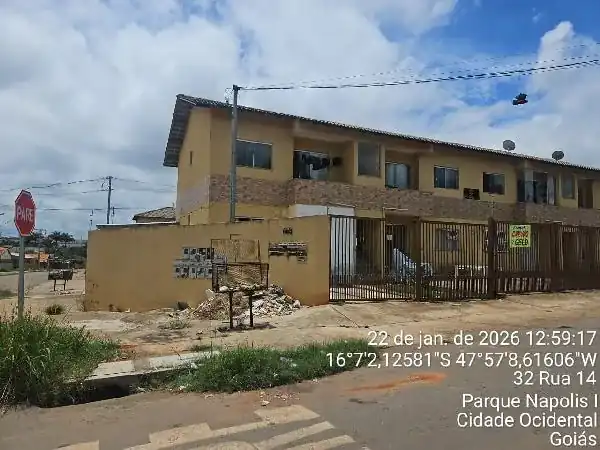Apartamento em PARQUE NAPOLIS A, CIDADE OCIDENTAL - GO