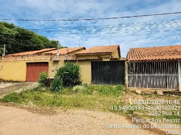 Casa em JARDIM ANA BEATRIZ I, SANTO ANTONIO DO DESCOBERTO - GO