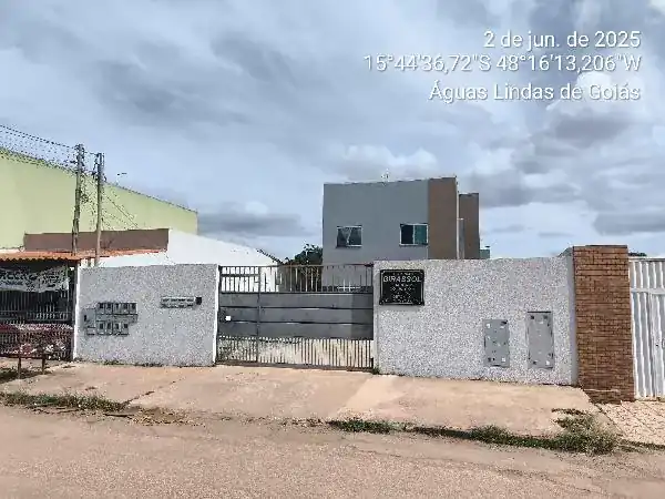 Apartamento em PARQUE DA BARRAGEM SETOR 08, AGUAS LINDAS DE GOIAS - GO