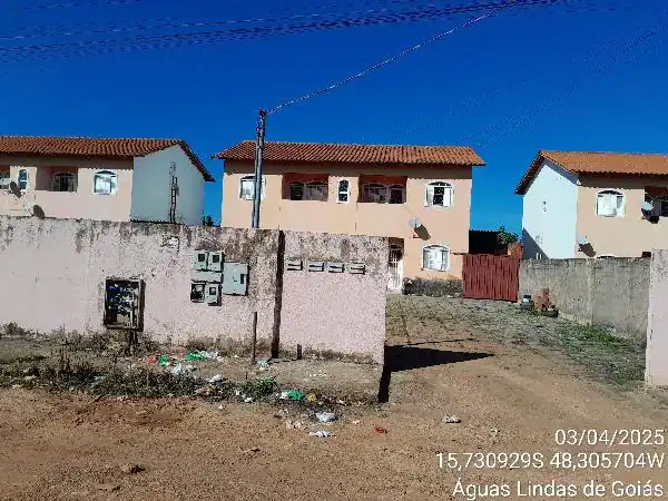 Apartamento em JARDIM DA BARRAGEM VI, AGUAS LINDAS DE GOIAS - GO