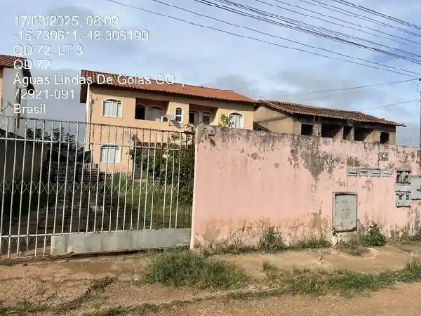 Apartamento em JARDIM DA BARRAGEM VI, AGUAS LINDAS DE GOIAS - GO