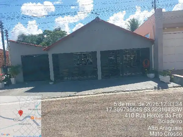 Casa em BOIADEIRO, ALTO ARAGUAIA - MT
