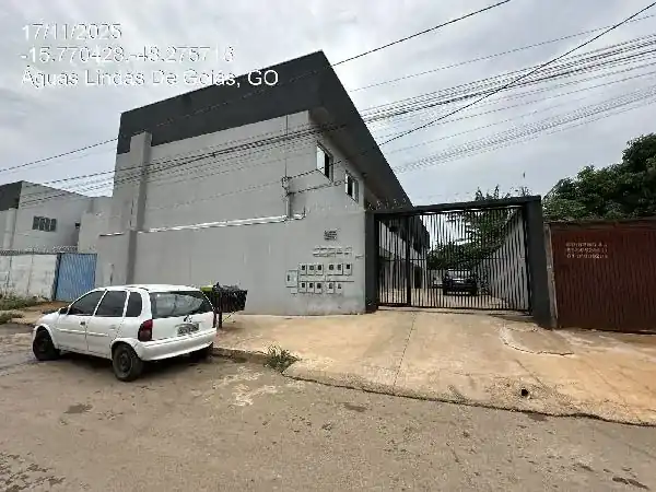 Apartamento em PARQUE DA BARRAGEM SETOR 06, AGUAS LINDAS DE GOIAS - GO