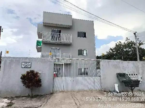 Apartamento em JARDIM PEROLA DA BARRAGEM I, AGUAS LINDAS DE GOIAS - GO