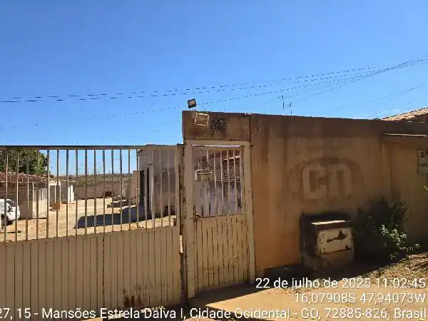 Casa em MANSOES RECREIO ESTRELA D'ALVA I, CIDADE OCIDENTAL - GO