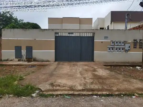Apartamento em PARQUE DA BARRAGEM SETOR 10, AGUAS LINDAS DE GOIAS - GO