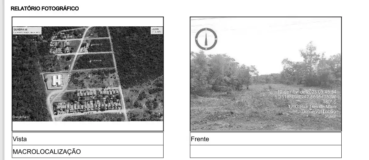 Terreno em PARQUE VAQUEJADOR, DEMERVAL LOBAO - PI