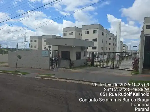 Apartamento em CONJUNTO SEMIRAMIS BARROS BRAGA, LONDRINA - PR