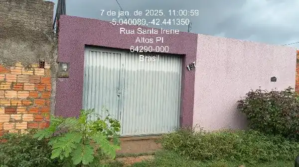 Casa em SÃO SEBASTIÃO, ALTOS - PI