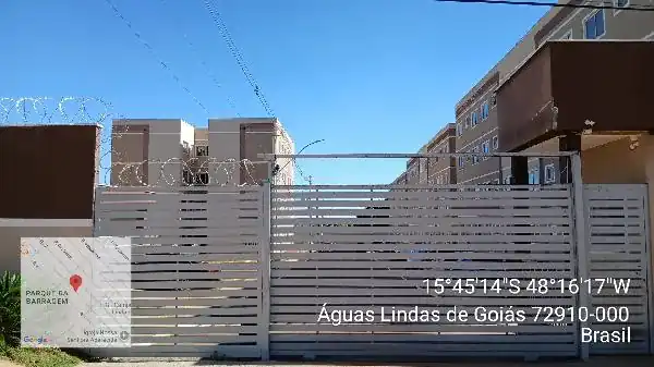 Apartamento em PARQUE DA BARRAGEM SETOR 03, AGUAS LINDAS DE GOIAS - GO