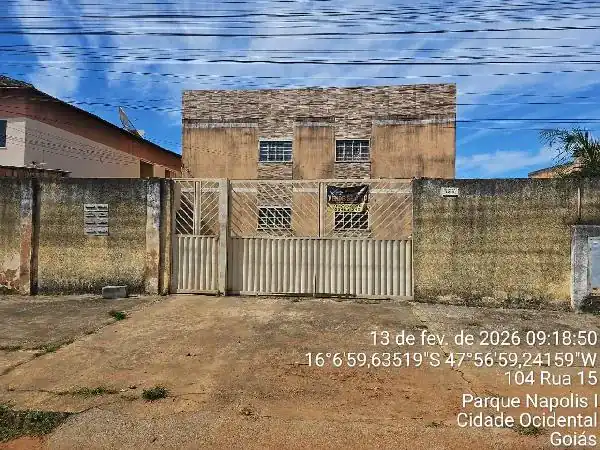 Apartamento em PARQUE NAPOLIS A, CIDADE OCIDENTAL - GO