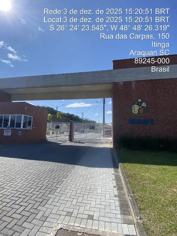 Apartamento em ITINGA, ARAQUARI - SC