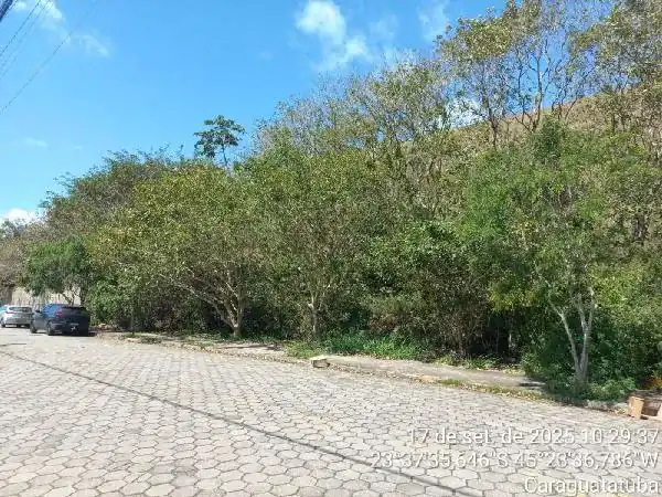 Terreno em LOTEAMENTO BALNEARIO CAMBURI, CARAGUATATUBA - SP