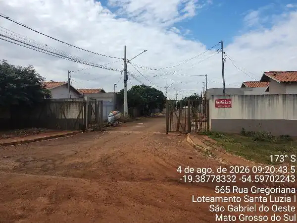 Casa em SANTA LUZIA I, SAO GABRIEL DO OESTE - MS