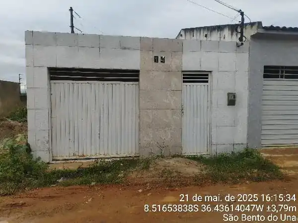 Casa em RICARDO F DE OMENA, SAO BENTO DO UNA - PE