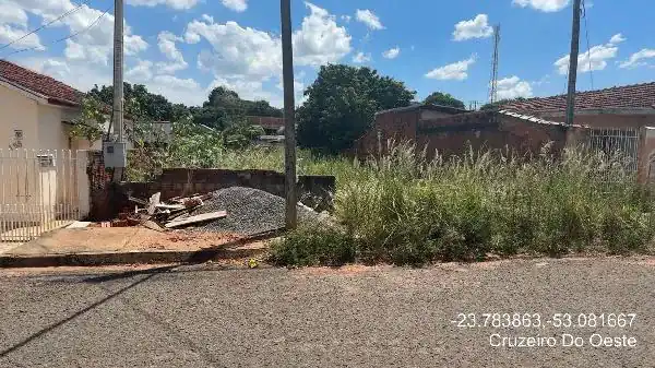 Terreno em JARDOM CRUZEIRO, CRUZEIRO DO OESTE - PR