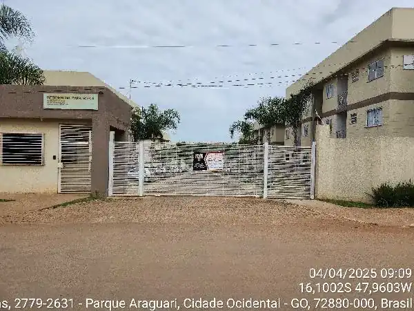 Apartamento em MANSOES RECREIO MOSSORO, CIDADE OCIDENTAL - GO