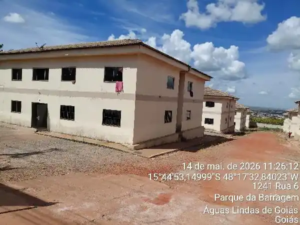 Apartamento em PARQUE DA BARRAGEM SETOR 11, AGUAS LINDAS DE GOIAS - GO
