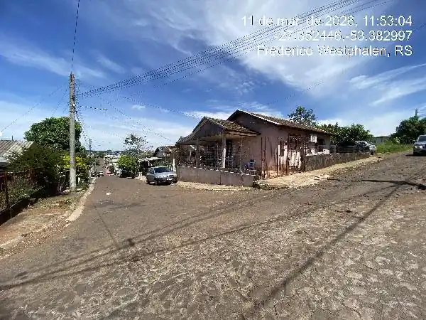Casa em S. FRANCISCO PAULA, FREDERICO WESTPHALEN - RS