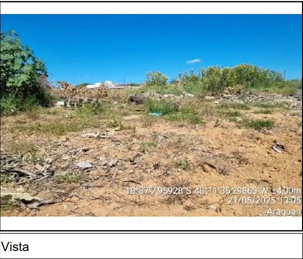 Terreno em JARDIM PANORAMA, ARAGUARI - MG