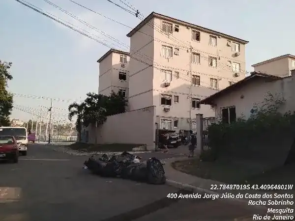 Apartamento em ROCHA SOBRINHO, MESQUITA - RJ
