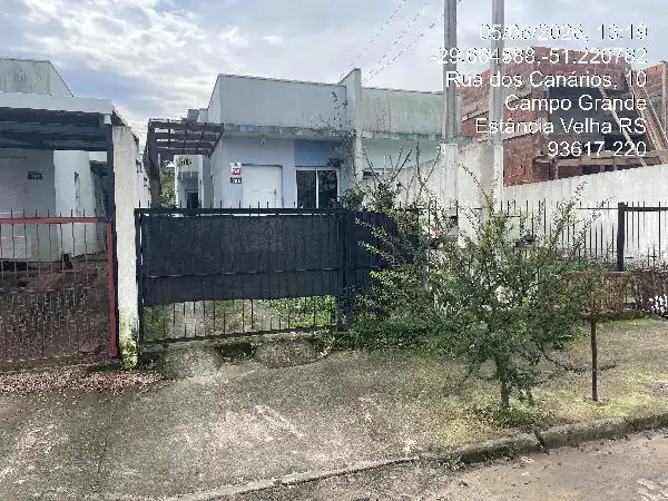 Casa em CAMPO GRANDE, ESTANCIA VELHA - RS