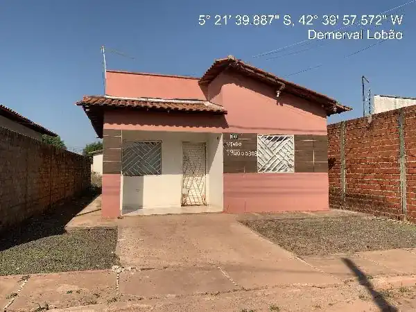 Casa em BAIRRO CIDADE NOVA, DEMERVAL LOBAO - PI