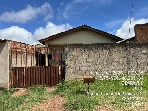 Casa em MANSOES IMPERATRIZ, AGUAS LINDAS DE GOIAS - GO
