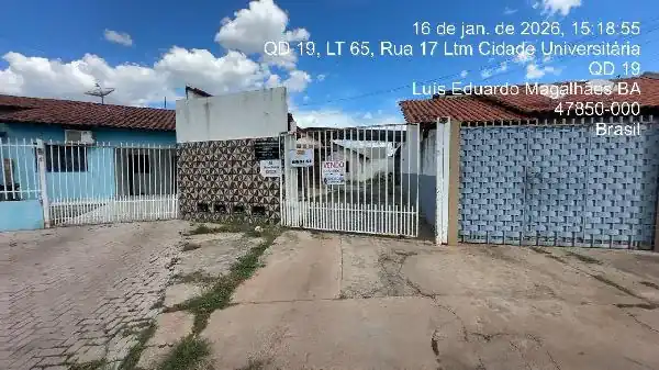 Casa em UNIVERSITARIO, LUIS EDUARDO MAGALHAES - BA