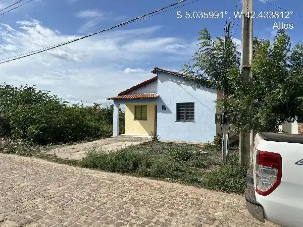 Casa em SÃO SEBASTIÃO, ALTOS - PI