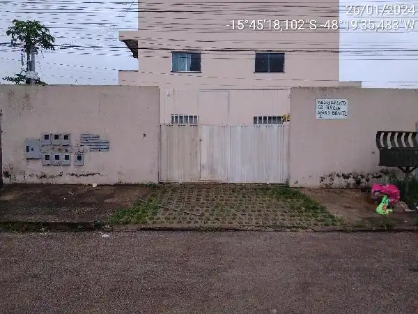 Apartamento em PARQUE DAS AGUAS BONITAS I, AGUAS LINDAS DE GOIAS - GO