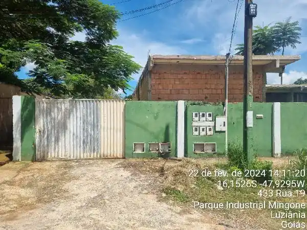 Casa em PARQUE INDUSTRIAL MINGONE, LUZIANIA - GO
