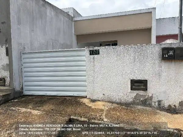 Casa em VISTA ALEGRE, ITABAIANA - PB