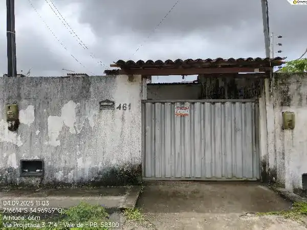 Casa em VALE DE SANTA RITA, SANTA RITA - PB