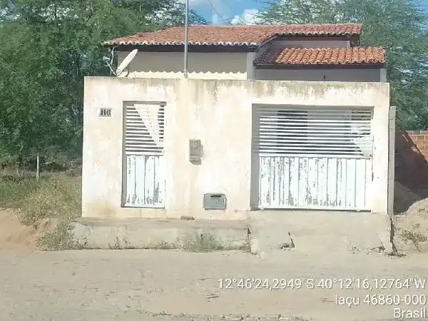 Casa em CERAMICA, IACU - BA