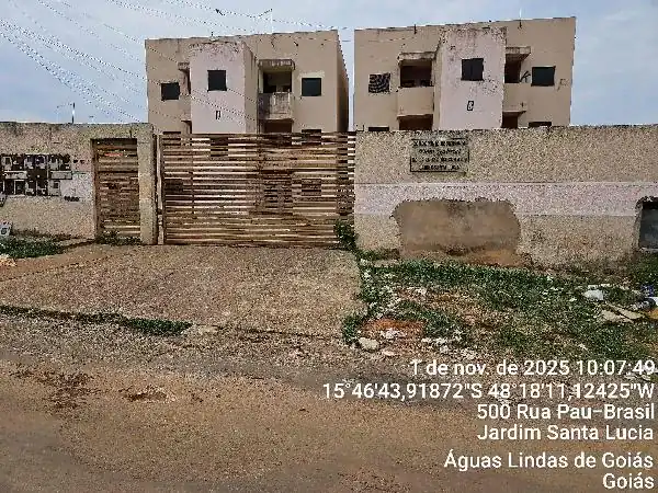 Apartamento em JARDIM SANTA LUCIA, AGUAS LINDAS DE GOIAS - GO