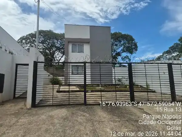 Apartamento em PARQUE NAPOLIS A, CIDADE OCIDENTAL - GO