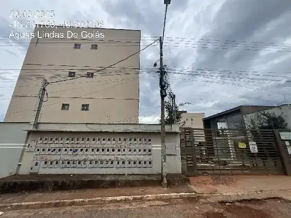 Apartamento em JARDIM DA BARRAGEM VI, AGUAS LINDAS DE GOIAS - GO