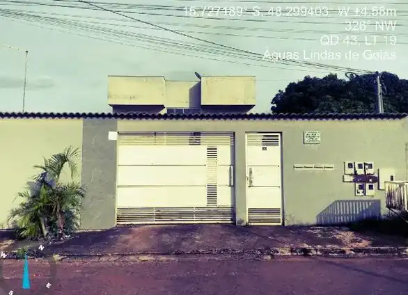 Apartamento em JARDIM DA BARRAGEM VI, AGUAS LINDAS DE GOIAS - GO