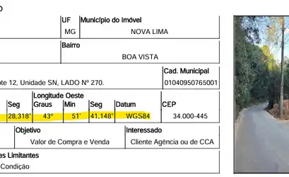 Terreno em NOVA LIMA - MG