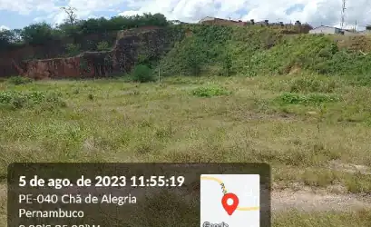 Terreno em CHA DE ALEGRIA - PE