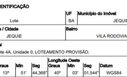 Terreno em JEQUIE - BA
