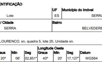 Terreno em SERRA - ES