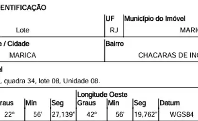 Terreno em MARICA - RJ