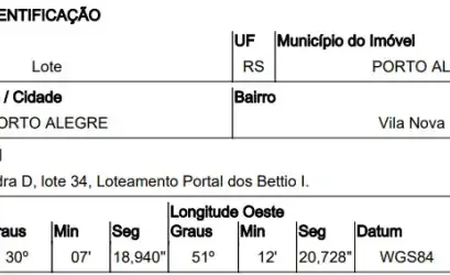 Terreno em PORTO ALEGRE - RS